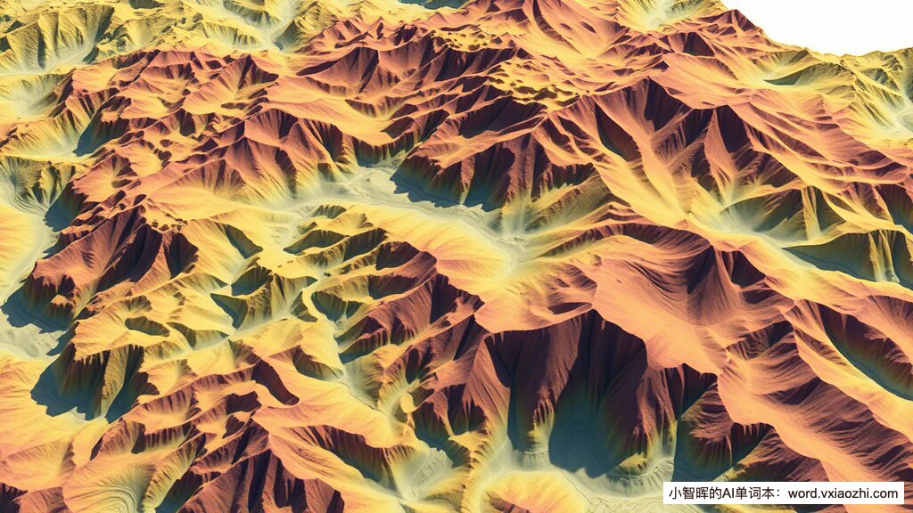 topographically