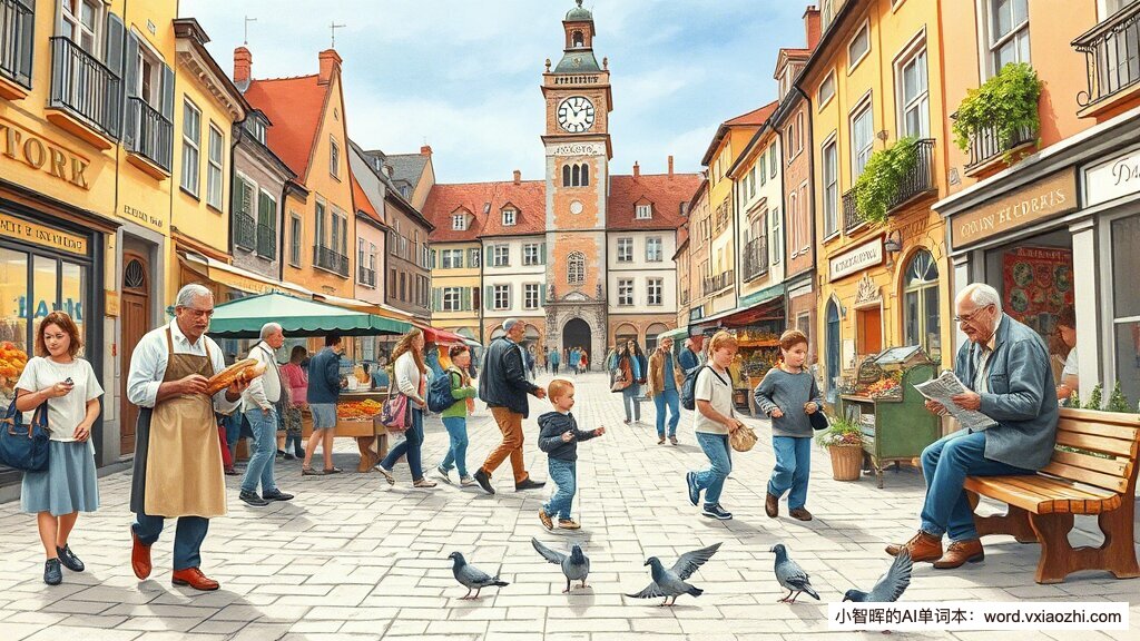 townspeople